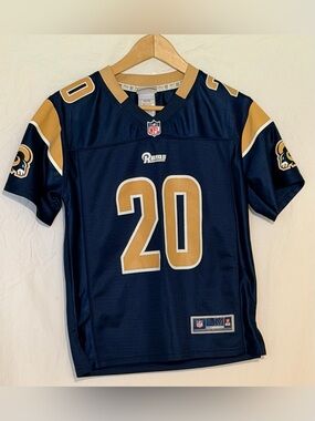 Nike Jalen Ramsey #20 Los Angeles Rams Navy Blue Game Jersey Child’s Size Medium